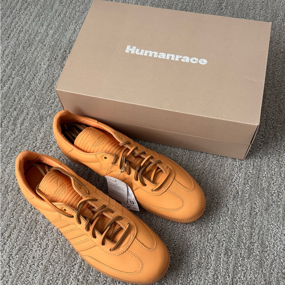 adidas Humanrace Orange Sneakers